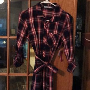 Flannel dress